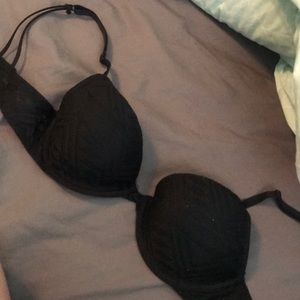 black lace bra